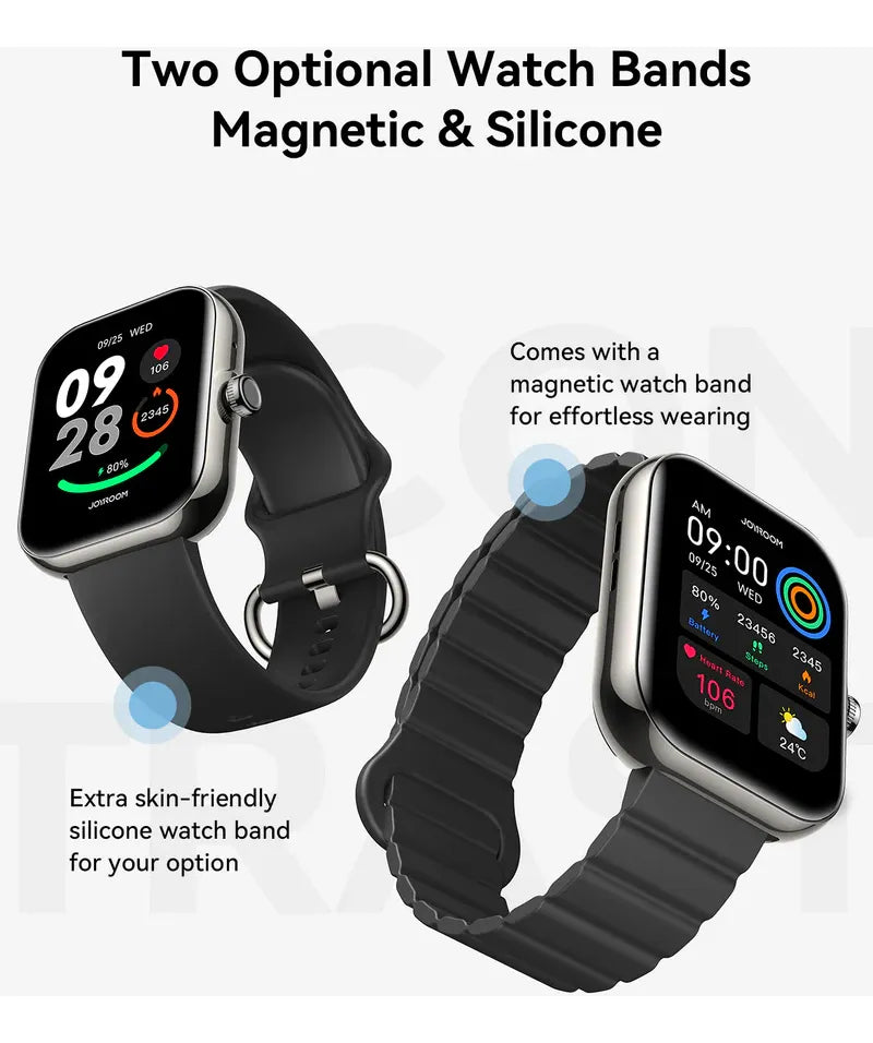 Smartwatch Joyroom Fit-life 1.96 Jr-ft5 Plus Negro Grafito