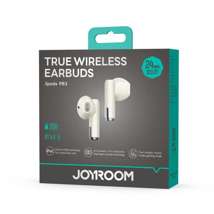 Earbuds Joyroom Jpods Jr-pb3: Sonido Inmersivo