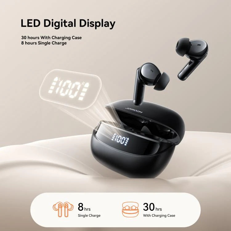 Audífonos Joyroom Jbuds Jr-bb3 Earbuds Inalámbricos Black
